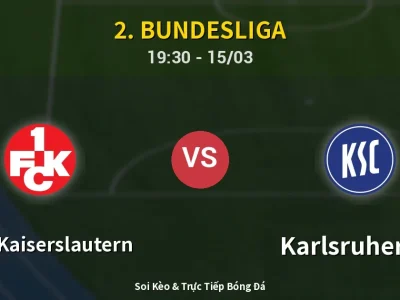 Soi Kèo 1. FC Kaiserslautern vs Karlsruher SC – 19:30 15/03 | Nhận Định, Dự Đoán Tỷ Số