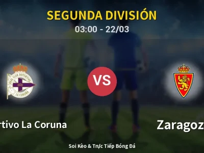 Kết Quả: Deportivo La Coruna 2-1 Zaragoza – Highlight & Bàn Thắng | Segunda División