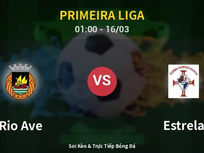 Kết Quả: Rio Ave 2-1 Estrela – Highlight & Bàn Thắng | Primeira Liga