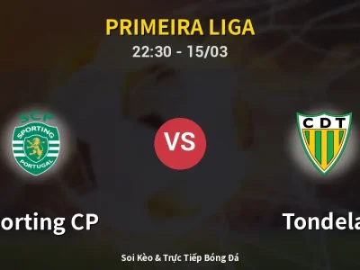 Soi Kèo Sporting CP vs Tondela – 22:30 15/03 | Nhận Định, Dự Đoán Tỷ Số