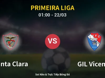 Kết Quả: Santa Clara 1-0 GIL Vicente – Highlight & Bàn Thắng | Primeira Liga