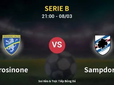 Soi Kèo Frosinone vs Sampdoria – 21:00 08/03 | Nhận Định, Dự Đoán Tỷ Số