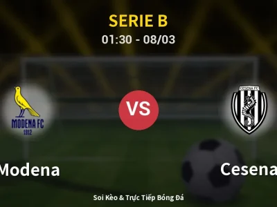 Kết Quả: Modena 0-0 Cesena – Highlight & Bàn Thắng | Serie B