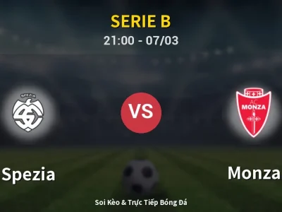 🔴 Trực Tiếp: Spezia 2-2 Monza – Link Xem Serie B (Full HD)