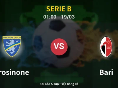 Kết Quả: Frosinone 2-1 Bari – Highlight & Bàn Thắng | Serie B
