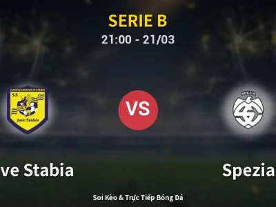 🔴 Trực Tiếp: Juve Stabia 0-0 Spezia – Link Xem Serie B (Full HD)