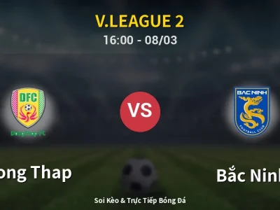 Kết Quả: Dong Thap 0-1 Bắc Ninh – Highlight & Bàn Thắng | V.League 2