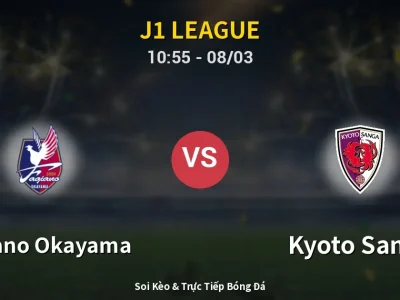 Kết Quả: Fagiano Okayama 1-0 Kyoto Sanga – Highlight & Bàn Thắng | J1 League