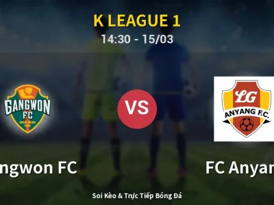 Kết Quả: Gangwon FC 1-1 FC Anyang – Highlight & Bàn Thắng | K League 1