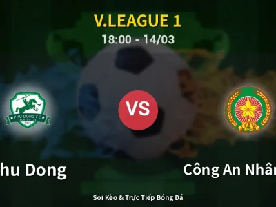 Kết Quả: Phu Dong 1-2 Công An Nhân Dân – Highlight & Bàn Thắng | V.League 1