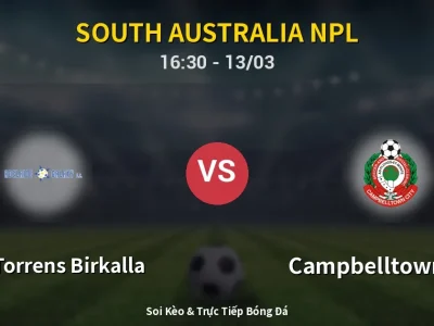 Kết Quả: West Torrens Birkalla 3-2 Campbelltown City – Highlight & Bàn Thắng | South Australia NPL