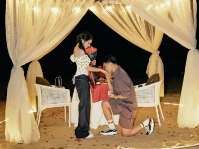 Vũ Văn Thanh gây bão MXH với màn cầu hôn lãng mạn, bạn gái hot girl gật đầu đồng ý