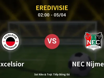 Kết Quả: Excelsior 0-2 NEC Nijmegen – Highlight & Bàn Thắng | Eredivisie