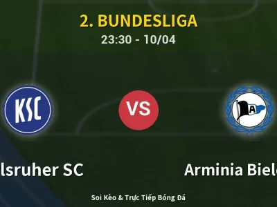 Soi Kèo Karlsruher SC vs Arminia Bielefeld – 23:30 10/04 | Nhận Định, Dự Đoán Tỷ Số