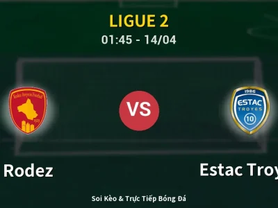 Kết Quả: Rodez 2-1 Estac Troyes – Highlight & Bàn Thắng | Ligue 2