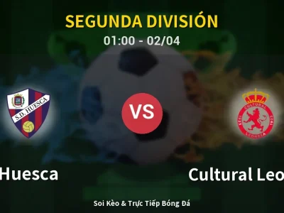 Kết Quả: Huesca 1-1 Cultural Leonesa – Highlight & Bàn Thắng | Segunda División