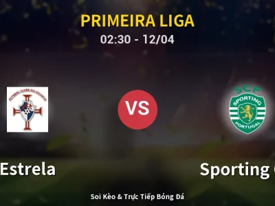 Kết Quả: Estrela 0-1 Sporting CP – Highlight & Bàn Thắng | Primeira Liga