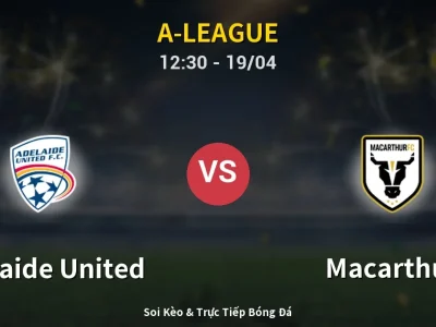 Kết Quả: Adelaide United 3-1 Macarthur – Highlight & Bàn Thắng | A-League