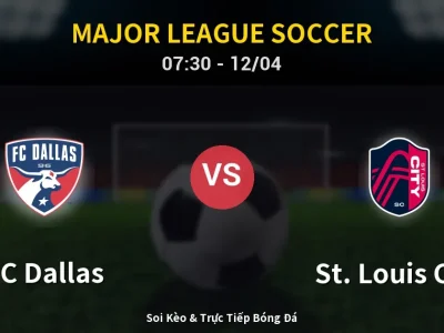 Kết Quả: FC Dallas 1-1 St. Louis City – Highlight & Bàn Thắng | Major League Soccer