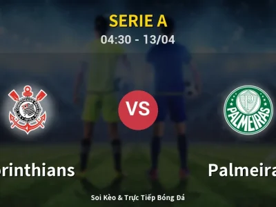 Kết Quả: Corinthians 0-0 Palmeiras – Highlight & Bàn Thắng | Serie A