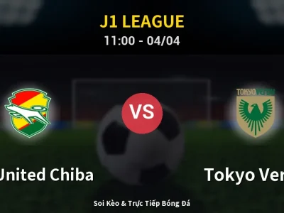 Kết Quả: JEF United Chiba 3-2 Tokyo Verdy – Highlight & Bàn Thắng | J1 League