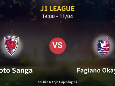 Soi Kèo Kyoto Sanga vs Fagiano Okayama – 14:00 11/04 | Nhận Định, Dự Đoán Tỷ Số
