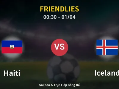 Kết Quả: Haiti 1-1 Iceland – Highlight & Bàn Thắng | Friendlies