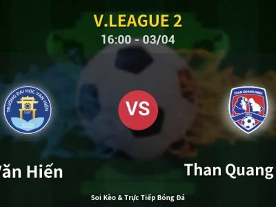 Kết Quả: Văn Hiến 1-1 Than Quang Ninh – Highlight & Bàn Thắng | V.League 2