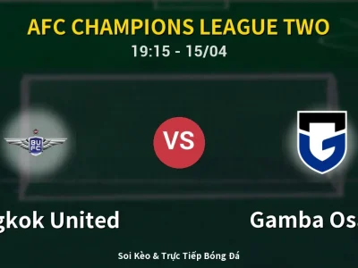 Kết Quả: Bangkok United 0-3 Gamba Osaka – Highlight & Bàn Thắng | AFC Champions League Two