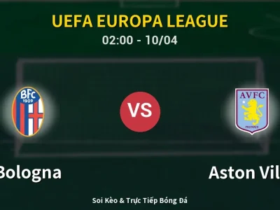 Kết Quả: Bologna 1-3 Aston Villa – Highlight & Bàn Thắng | UEFA Europa League