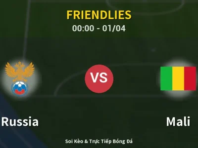 Kết Quả: Russia 0-0 Mali – Highlight & Bàn Thắng | Friendlies