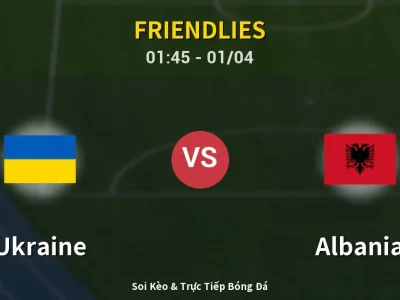 Kết Quả: Ukraine 1-0 Albania – Highlight & Bàn Thắng | Friendlies