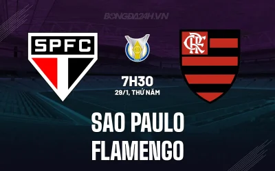 Sao Paulo vs Flamengo: Trận cầu nảy lửa, ai sẽ thắng? Dự đoán tỷ số 7h30 ngày 29/1 1